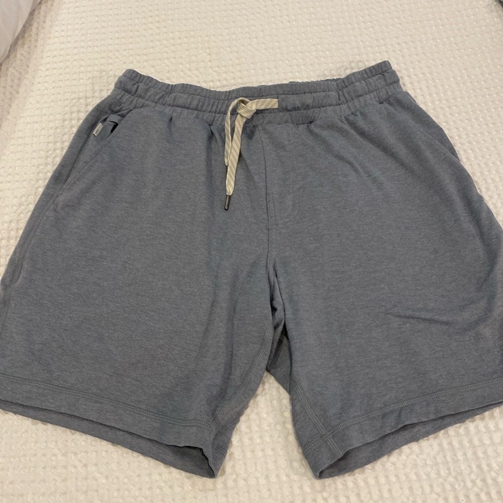 Vuori soft gym shorts.